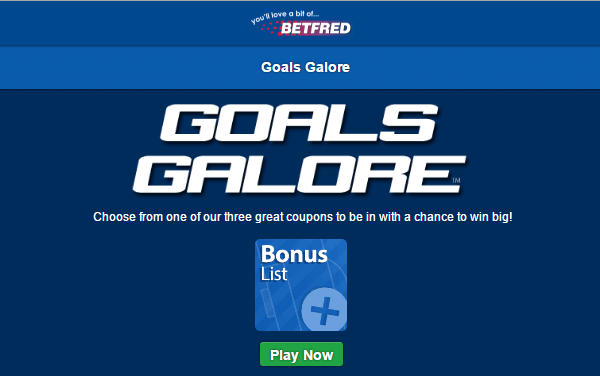 Betfred Goals Galore